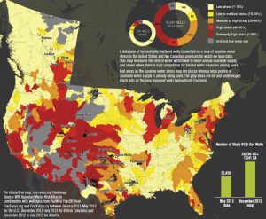 Fracking Water Map