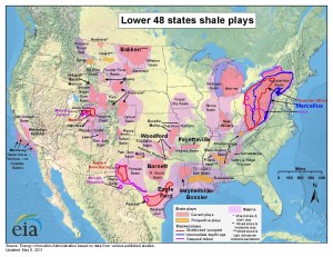 US Natural Gas Formations