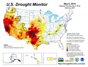 US Drought Montior May 6th