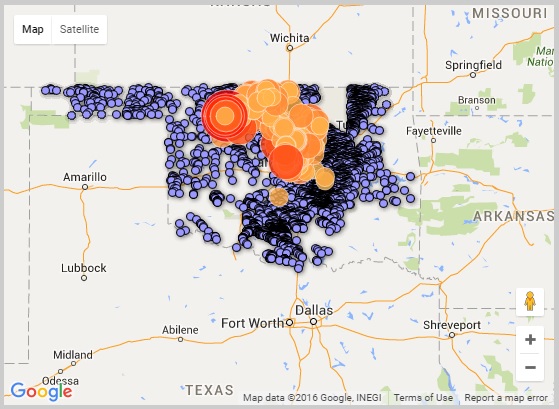 Earthquakes And Fracking In Oklahoma Hydrowonk Blog